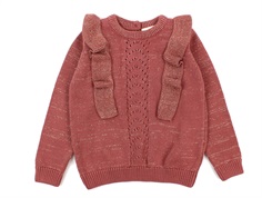 En Fant pullover withered rose glitter
